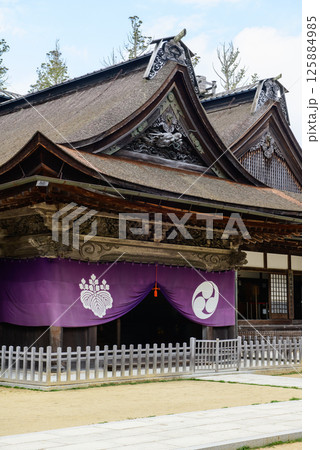 世界遺産高野山 金剛峯寺本坊大玄関 和歌山県 世界遺産高野山 金剛峯寺本坊大玄関 和歌山県 125884985