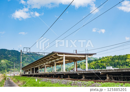 北陸本線余呉駅　滋賀県長浜市余呉町 125885201