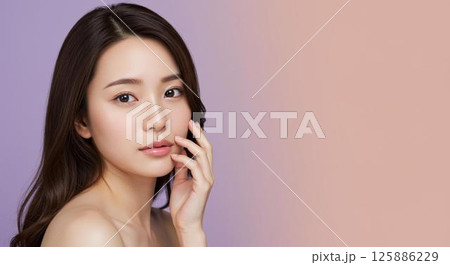 日本人女性　美容フォト 125886229