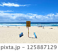 美しい海と空とビーチ 125887129