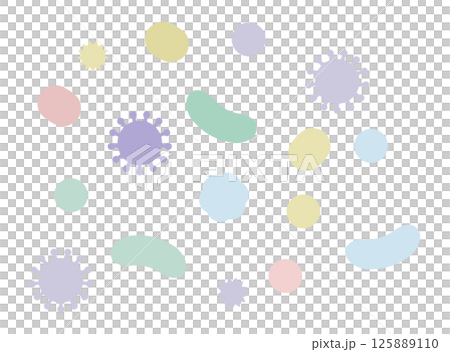 細菌的插圖 125889110