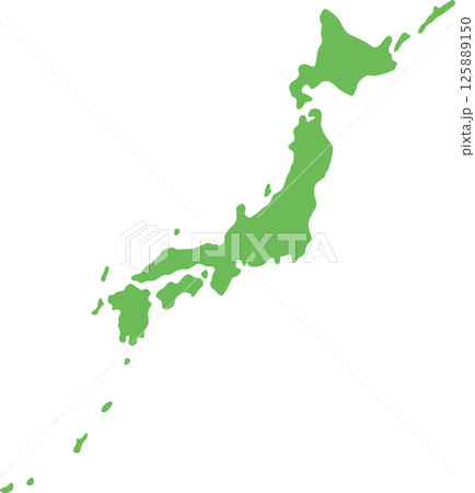 日本地図 125889150