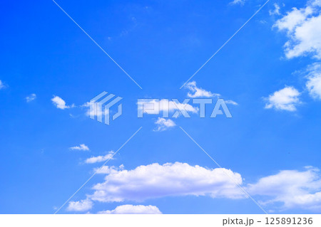 青空と雲イメージ 青空と雲イメージ 125891236