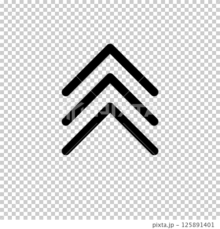 頂部:三線箭頭 頂部:三線箭頭 125891401