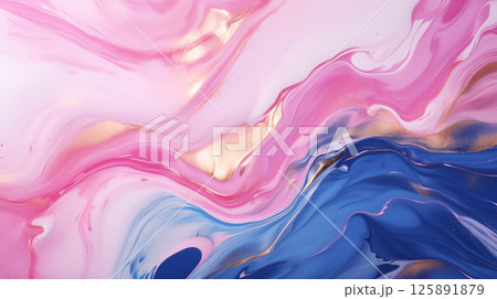 Colorful multicolored art painting texture. Abstract painting with vibrant colors 125891879