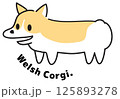 笑顔のウェルシュ・コーギー 125893278