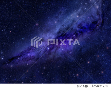 星空のクローズアップ背景 125893780