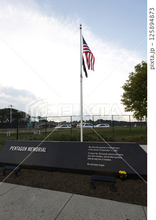 The Pentagon Memorial in Arlington County, Virginia in United States of America The Pentagon Memorial in Arlington County, Virginia in United States of America 125894873