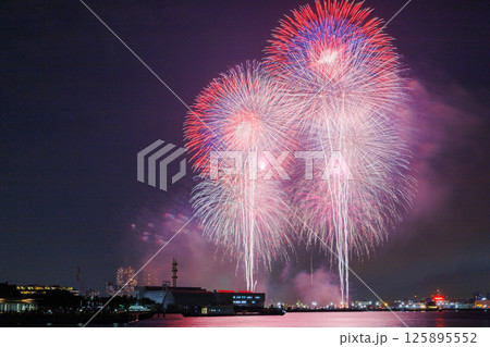 横浜スマートフェスティバル　花火大会 125895552
