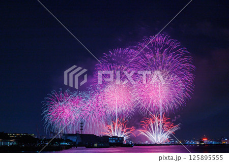 横浜スマートフェスティバル　夜空に咲く大輪の花 125895555