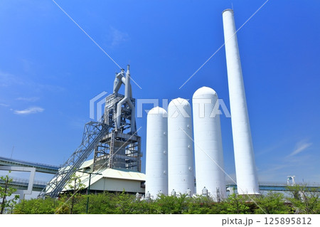 【福岡県】快晴の東田第一高炉跡 【福岡県】快晴の東田第一高炉跡 125895812