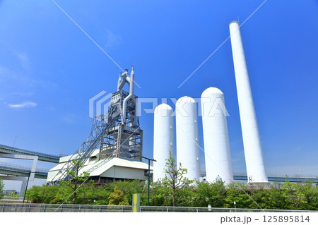 【福岡県】快晴の東田第一高炉跡 125895814