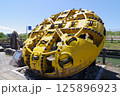 信州安曇野の灌漑施設「拾ヶ堰(じっかせぎ)」梓川サイフォン ・シールドマシーンフェイス 信州安曇野の灌漑施設「拾ヶ堰(じっかせぎ)」梓川サイフォン ・シールドマシーンフェイス 125896923