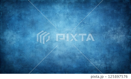 Dark Blue textured background vintage grunge style 125897576