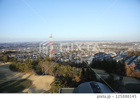 白石城跡からの市街地 125898145