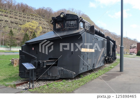 小樽市総合博物館の野外展示除雪車 125898465