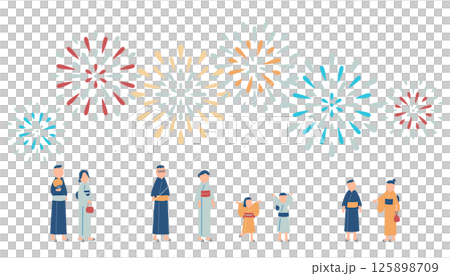 煙花匯演的插圖 125898709