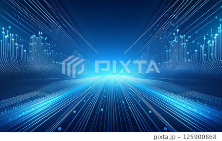 サイバー空間のトンネル 125900868