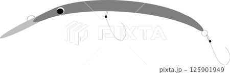 ルアーのイラスト ルアーのイラスト 125901949