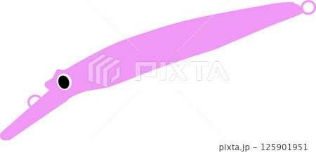ルアーのイラスト ルアーのイラスト 125901951