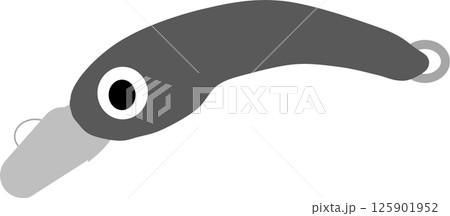 ルアーのイラスト ルアーのイラスト 125901952