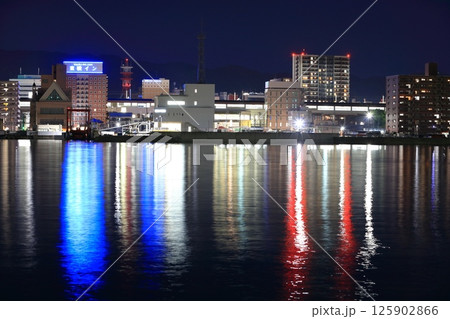 【山口県】JR徳山駅の夜景 125902866