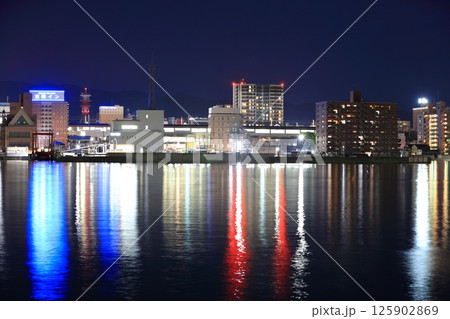 【山口県】JR徳山駅の夜景 125902869