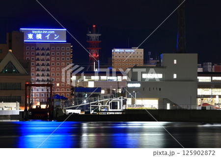 【山口県】JR徳山駅の夜景 125902872