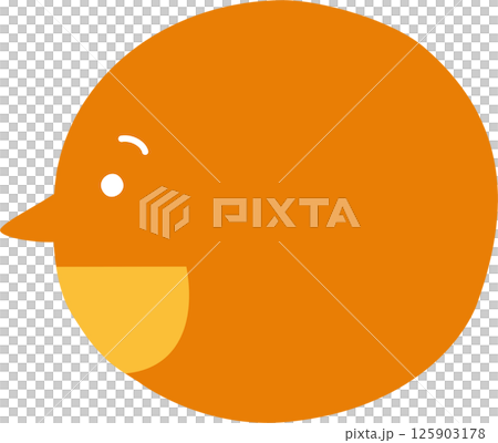cute doodle minimal hand draw speech bubble balloon orange color with facial expression, text box think speak talk banner, flat design png illustration 125903178