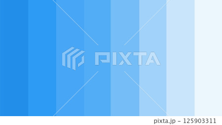 青のグラデーションの背景素材 125903311