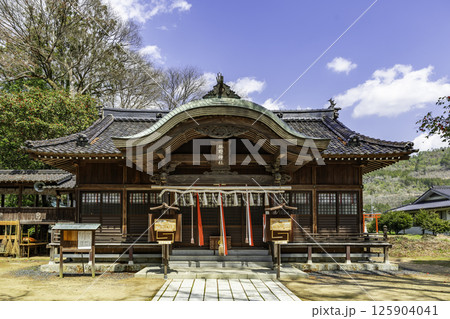 林野神社　拝殿　岡山県美作市 125904041