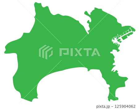 神奈川県　地図 125904062