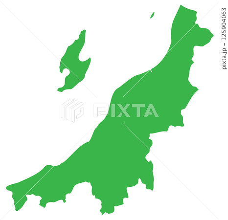 新潟県　地図 125904063