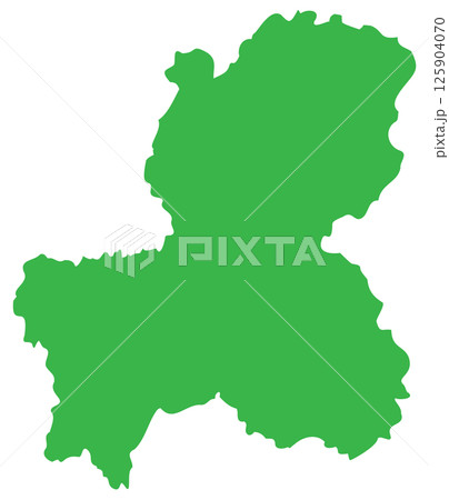 岐阜県　地図 125904070