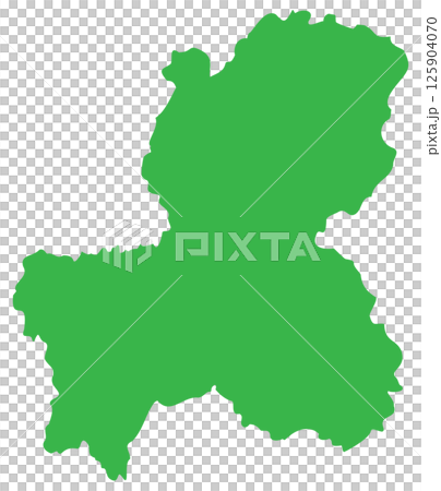 岐阜県　地図 125904070