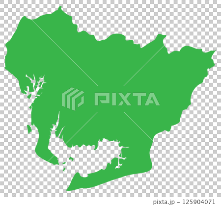 愛知県　地図 125904071