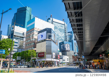 新橋駅　銀座口　駅前風景 125904498