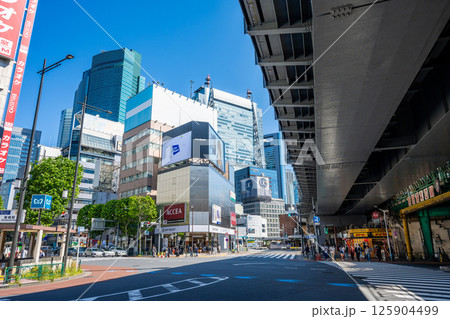 新橋駅　銀座口　駅前風景 125904499
