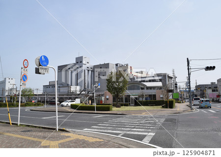 群馬県みどり市 赤城駅前の街並み 群馬県みどり市 赤城駅前の街並み 125904871