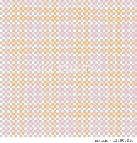 Pink Orange Plaid Gingham Check Hand Drawn Background Pattern Overlay Pink Orange Plaid Gingham Check Hand Drawn Background Pattern Overlay 125905816
