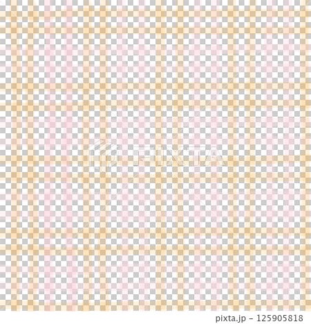 Pink Orange Plaid Gingham Check Hand Drawn Background Pattern Overlay Pink Orange Plaid Gingham Check Hand Drawn Background Pattern Overlay 125905818
