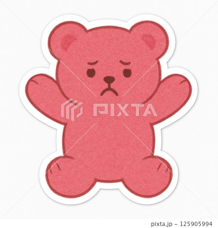 くまスタンプ風素材 vol.5 イラスト テディベア Generatieve AI くまスタンプ風素材 vol.5 イラスト テディベア Generatieve AI 125905994