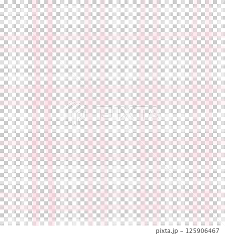 Pink White Plaid Gingham Check Hand Drawn Background Pattern Overlay 125906467