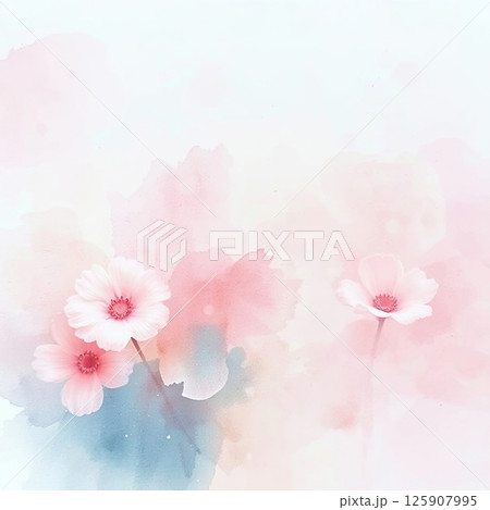 Whispers of spring in a gentle botanical design, perfect for DIY stationery, cards, or posters. 125907995