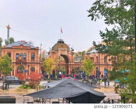 Tivoli in Copenhagen, Denmark 125909271
