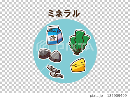 ミネラル　線あり 125909499