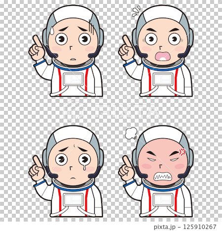 男性宇宙飛行士③ 男性宇宙飛行士③ 125910267