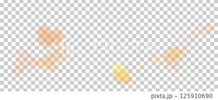 Watercolor orange blur illustration 125910690