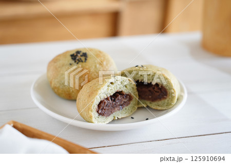 よもぎあんぱん 125910694