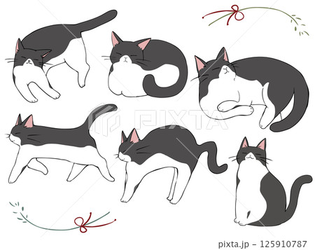 ハチワレ ねこ まとめ 125910787